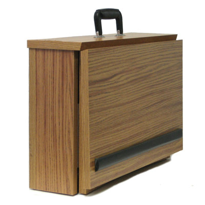 AmpliVox Sound Systems EZ Folding Lectern with Carrying Case