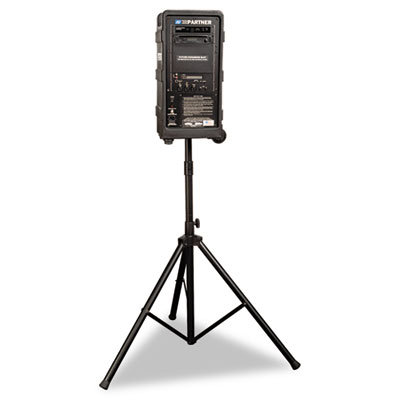 AmpliVox Sound Systems Portable Wireless Digital Travel Partner Public Address System, Black