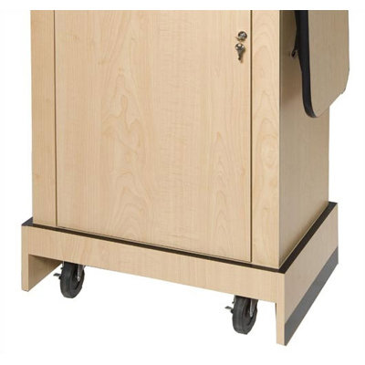 AmpliVox Sound Systems Wireless Multimedia Computer Lectern with Electret Mic