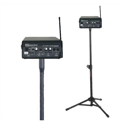 AmpliVox Sound Systems Wireless 50 Watt Multimedia Stereo PA Amplifier