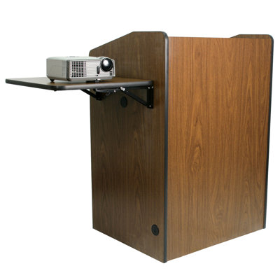 AmpliVox Sound Systems Wired44" Multimedia Presentation Podium