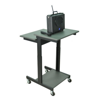 AmpliVox Sound Systems Mobile Single Person Compter Desk