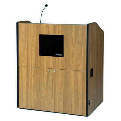 AmpliVox Sound Systems Typr30" Multimedia Smart Podium