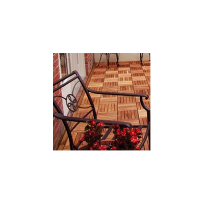 Vifah FSC-Certified FSC Eucalyptus Hardwood / 1 Box of 10 Tiles
