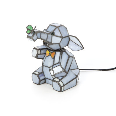 Dale Tiffany Elephant Two Light Accent Table Lamp