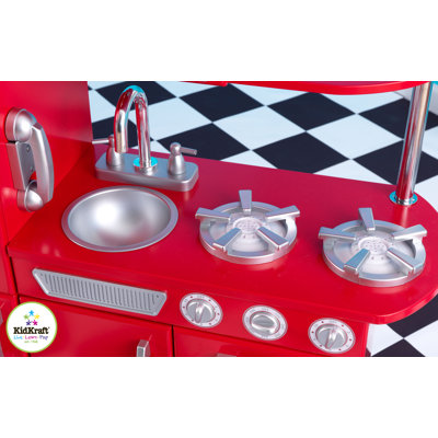 KidKraft Red Vintage Kitchen