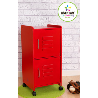 KidKraft Personalized Medium Locker in Red