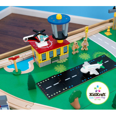 KidKraft Waterfall Mountain Train Set and Table