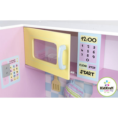 KidKraft Personalized Pastel Play Kitchen Set