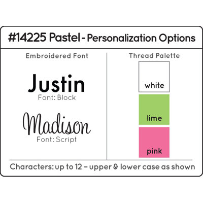 KidKraft Personalized Pastel Sling Bookshelf