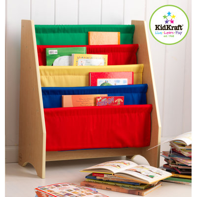 KidKraft Primary Sling Bookshelf