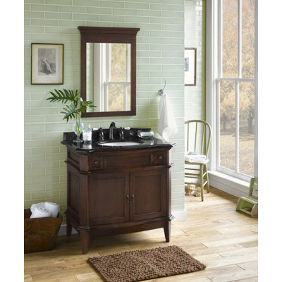 Ronbow Solerno 36" Wood Vanity Set