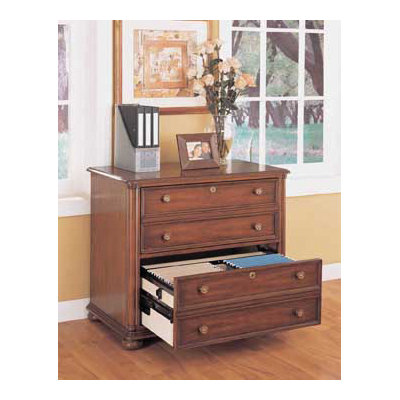 Wynwood Furniture Camden Lateral File in Ginger Cherry