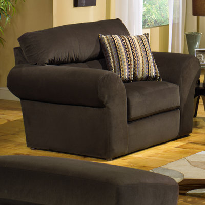 Jackson Furniture Mesa Velvet Chair and Ottoman