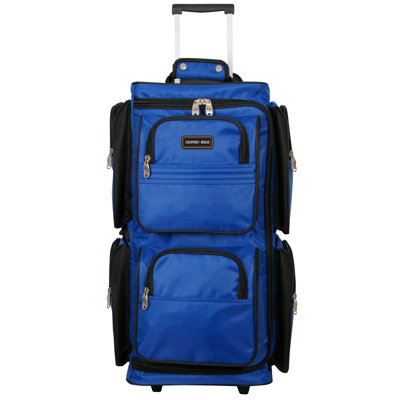 Geoffrey Beene Varsity 3 Piece Wheeled Travel Duffle Set