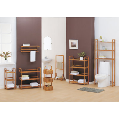 OIA Lohas Three Tier Storage Tower in Caramel