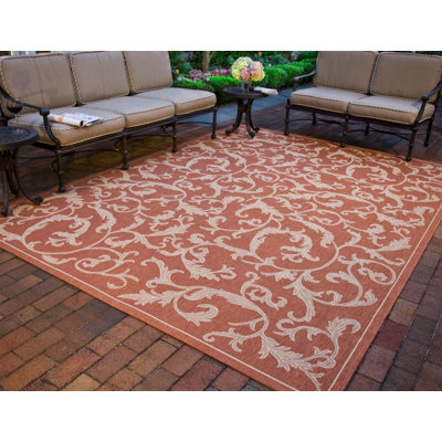 Safavieh Courtyard All Over Ivy Rug