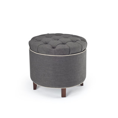 Safavieh Amelia Fabric Ottoman