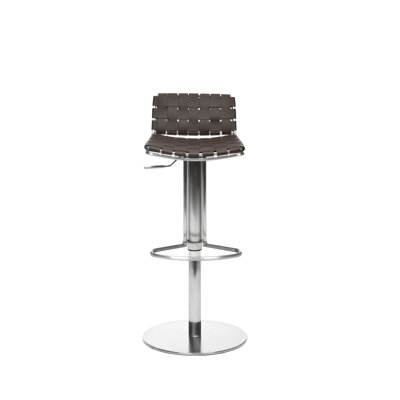 Safavieh Liam Bonded Leather Barstool in Brown