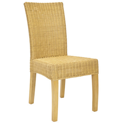 Safavieh Charlotte Wicker Parson Chair