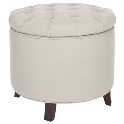 Safavieh Layla Fabric Ottoman