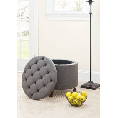 Safavieh Amelia Fabric Ottoman