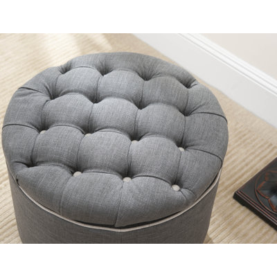 Safavieh Amelia Fabric Ottoman