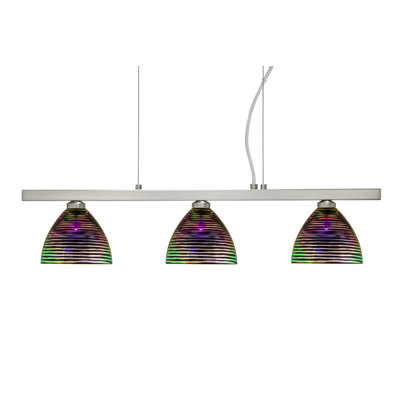 Besa Lighting Sabrina 3 Light Linear Pendant