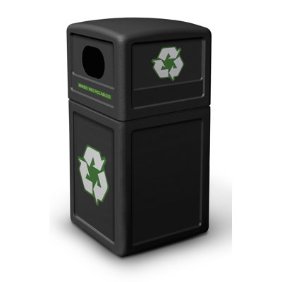 Commercial Zone 38 Gallon Recycle38 Recycling Container