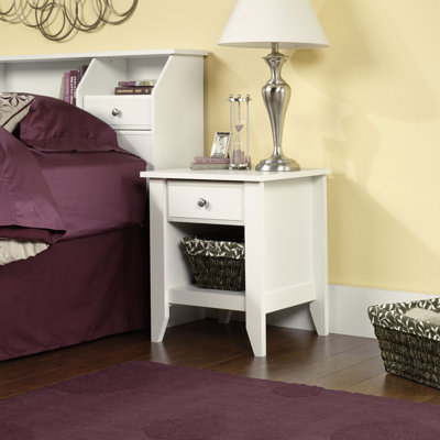Sauder Shoal Creek 1 Drawer Nightstand