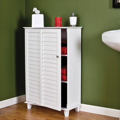 Wildon Home &reg; Vermont Bathroom Storage Cabinet in White