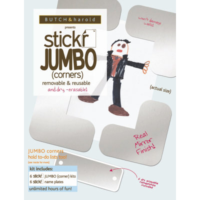 BUTCH & harold Stickr Jumbo (Corners) - Set of Six