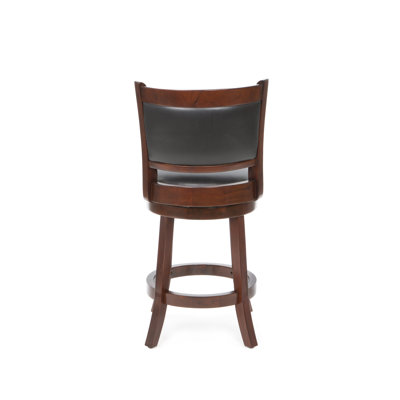 Boraam Industries Inc Augusta 24" Counter Stool in LT Cherry