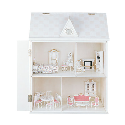 Teamson Kids Seven Pieces Living Room Set for Doll House