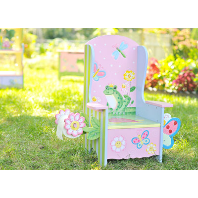Teamson Kids Potty Garden Themed Kid's Novelty Chair