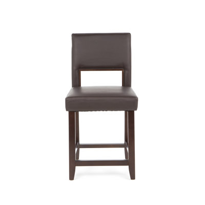 Linon 24" Vega Counter Stool in Espresso