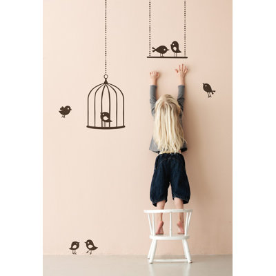 ferm LIVING Tweeting Birds Wall Sticker