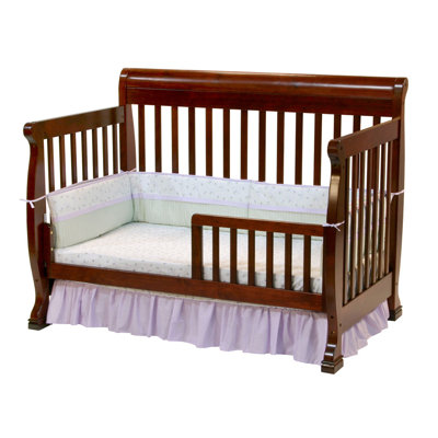 DaVinci Kalani Two Piece Convertible Crib Set with Toddler Rail in Cherry