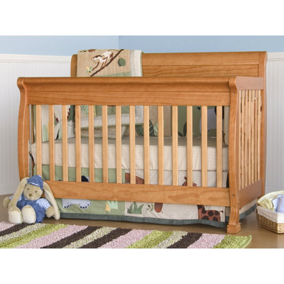 DaVinci Kalani 4-in-1 Convertible Crib with Toddler Rail in Espresso