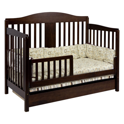 DaVinci Richmond 4-in-1 Convertible Crib with Toddler Rail in Espresso