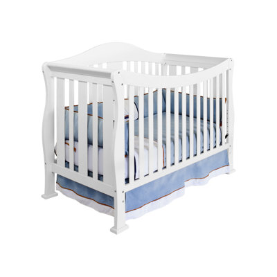 DaVinci Parker 4-in-1 Convertible Crib with Toddler Rail in Cherry Pine