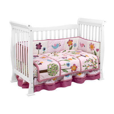 DaVinci Reagan 4-in-1 Convertible Crib with Toddler Rail in Pure White