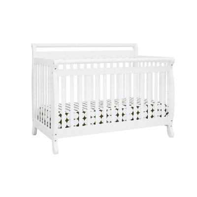 DaVinci Emily 4-in-1 Convertible Crib with Toddler Rail in Cherry