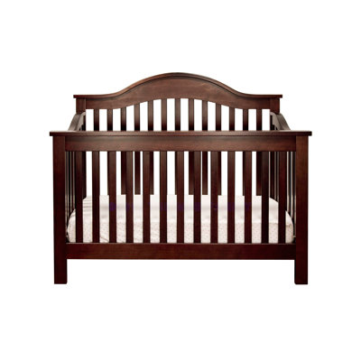 DaVinci Jayden 4-in-1 Convertible Crib with Toddler Rail in Espresso