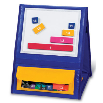 Learning Resources Soft Foam Magnetic Rainbow Fraction Tiles