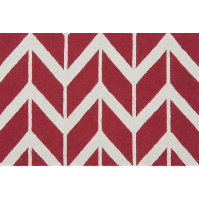 Jill Rosenwald Rugs Fallon Venetian Red Rug