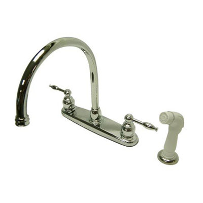 Kitchen Design Denver on Elements Of Design Denver Double Handle Centerset Goose Neck Kitchen