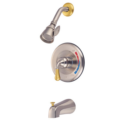 Elements of Design St. Charles Volume Control Tub and Shower Faucet Trim