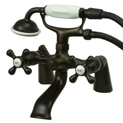 Elements of Design Charleston Deck Mount Diverter Tub / Shower Faucet