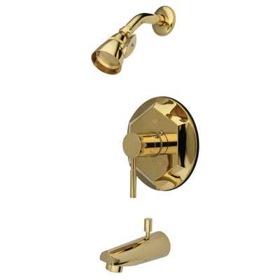 Elements of Design Concord Single Handle Tub and Shower Faucet